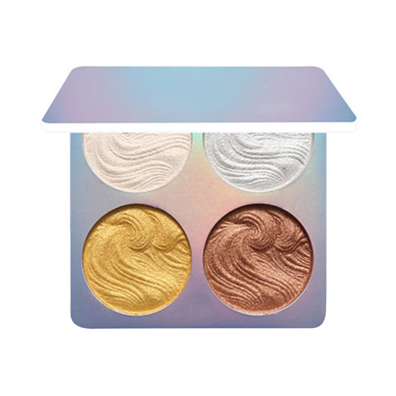 Four Color High Gloss Baking Powder Makeup To Enhance Silhouette