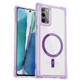 thumbnail image 1 of Four Corners Air Cushion Anti Drop Cell Phone Case for Samsung Galaxy Note 20 Translucent Magnetic[Compatible With Magsafe] Air Cushion Frame Protective Phone Case for Samsung Note 20, Purple, 1 of 8