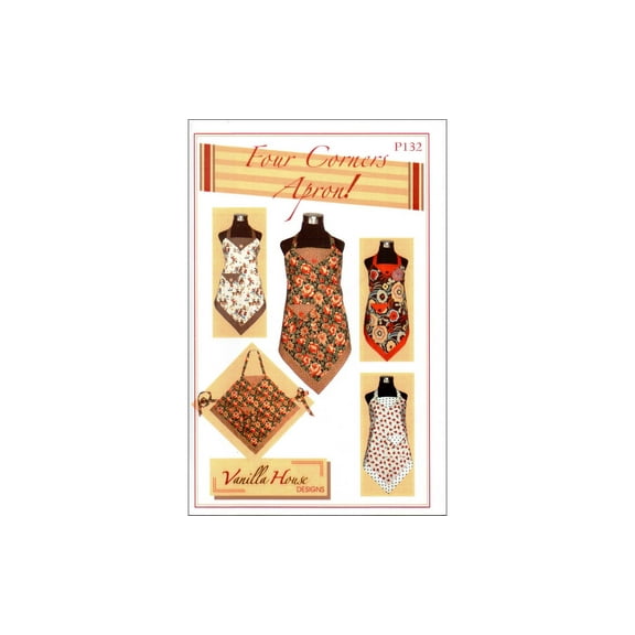Four Corners Apron Pattern, Vanilla House