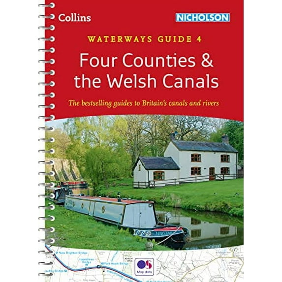 Pre-Owned Four Counties and the Welsh Canals: For everyone with an interest in Britain’s canals and rivers (Collins Nicholson Waterways Guides) Paperback
