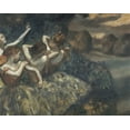 thumbnail image 1 of Four Dancers OIL ON CANVAS Degas, Edgar 1834 d1917 French National Gallery of Art, Washington, D.C. Poster Print (24 x 36), 1 of 1