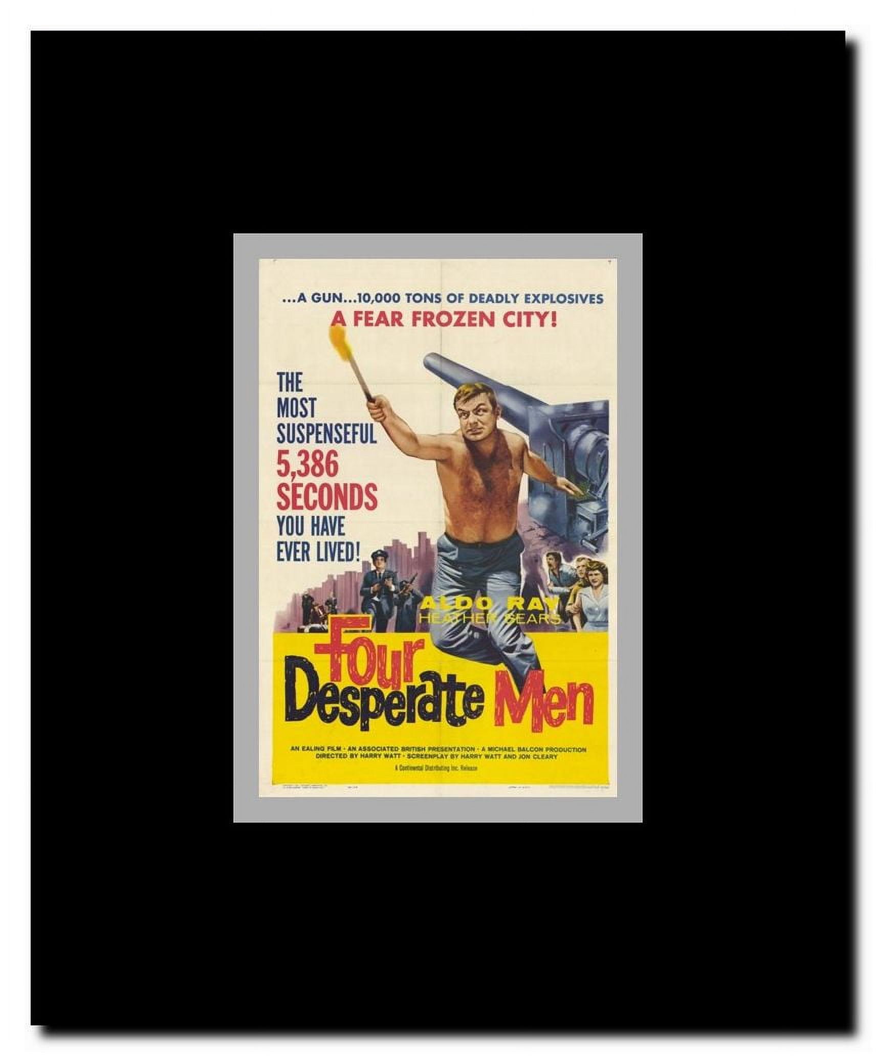 Four Desperate Men Framed Movie Poster
