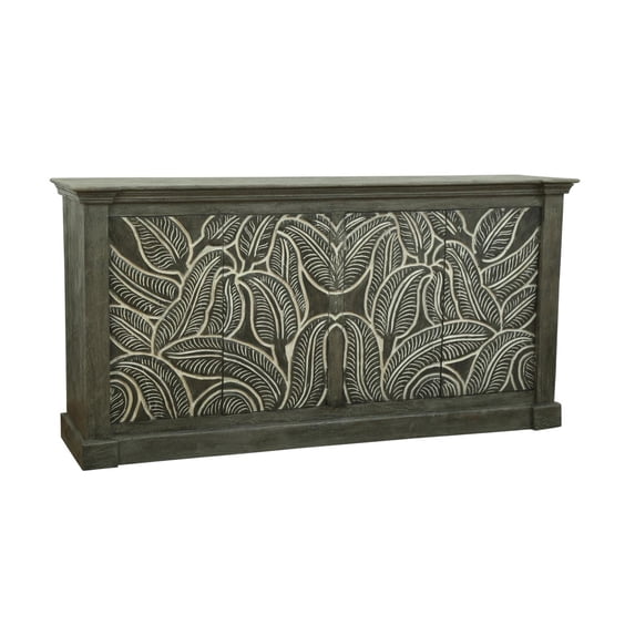 Four Door Media Credenza