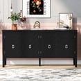 thumbnail image 1 of Four-Door Sideboard with Easy Assembly Instructions / Perfect for Residential Storage, 1 of 6