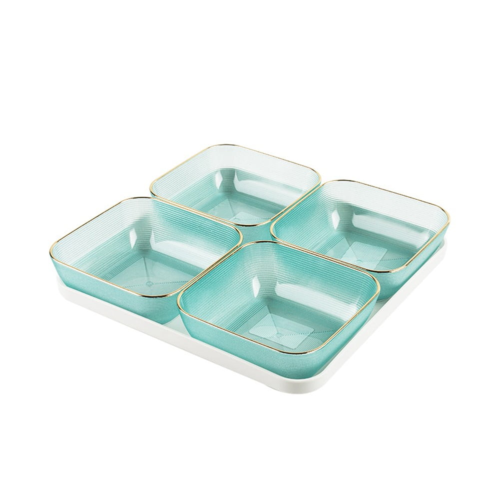 Four Dried Fruit Snack Trays with Trays Suitable for Parties, Leisure