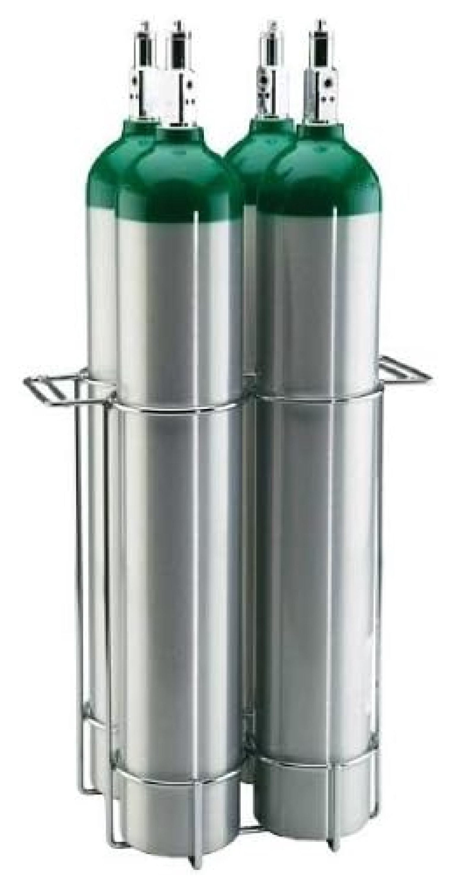 Four E Size Oxygen Cylinder (with Handle)