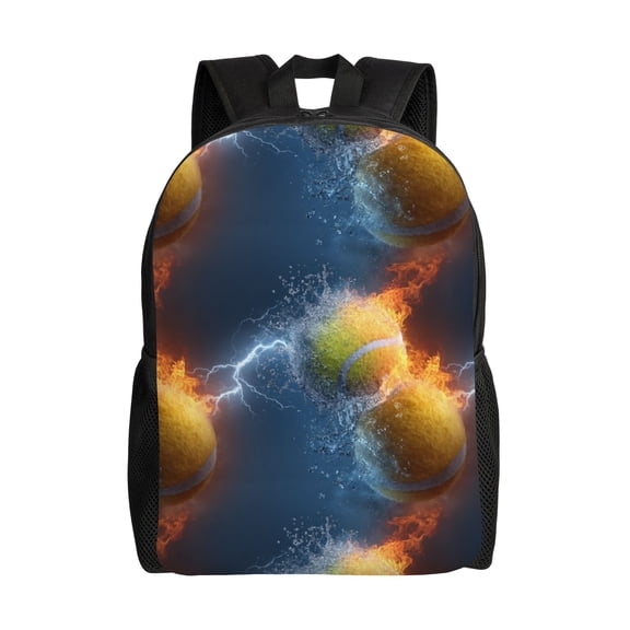 Four Elements Mixing Backpack with 15 Inch Laptop Compartment,Water-Resistant Daypack, Large Capacity Backpack with Adjustable Breathable Shoulder Straps for Daily Use Travel Gym
