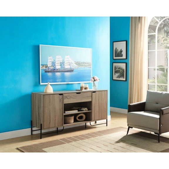 Four Enclosed Shelves - Hidden Storage - Indoor Living - Keep Items Out of Sight