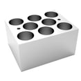 thumbnail image 1 of Four Es Scientific TC0401001-82 F25.8 mm x 45 mm Vials Dry Bath Block - 8 x 25 mm, 1 of 1