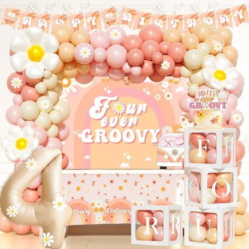 'Unfourgettable' Gold Glitter Banner - Funny 4th Birthday Party Decorations For Kids - View #9