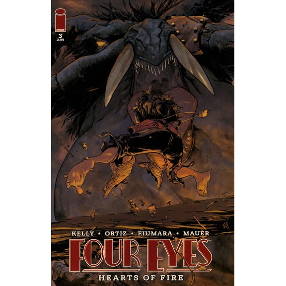 Four Eyes: Hearts Of Fire #3 VF ; Image Comic Book