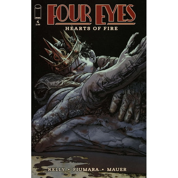 Four Eyes: Hearts Of Fire #4 VF ; Image Comic Book