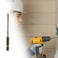 thumbnail image 1 of Four-Flute Sawtooth Drill Bit, Multifunction Serrated Concrete Drill Bit, Skewed Head Ceramic Tile Glass Concrete Stainless Steel Drill Bit, 1 of 8