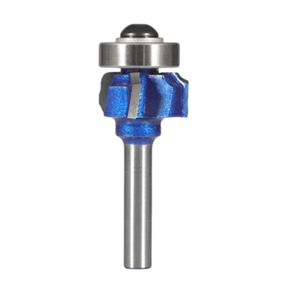 Four Flutes Corner Rounding End Mill with 8mm Shank Suitable for High Efficiency Cutting in Wood and Composite Materials