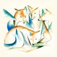 thumbnail image 1 of Four Foxes-Marc - CANVAS OR FINE PRINT WALL ART, 1 of 1