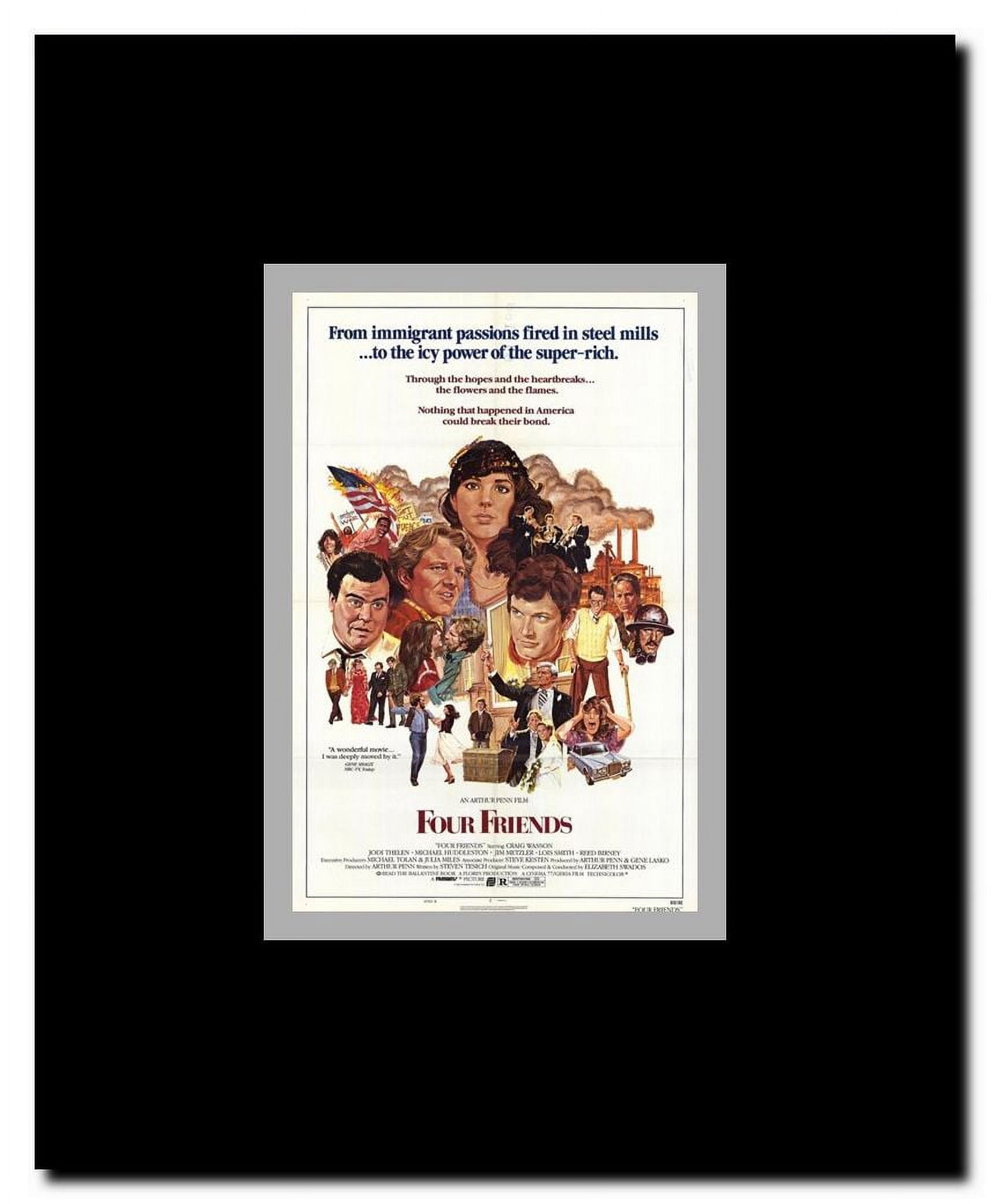 Four Friends Framed Movie Poster