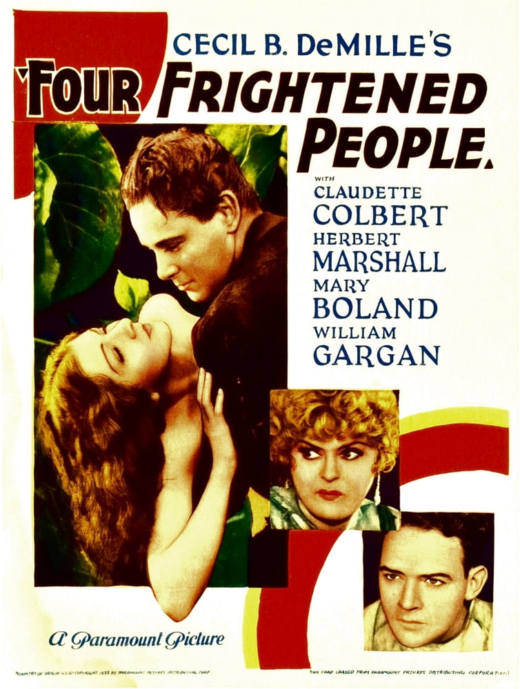 Four Frightened People Canvas Art -  (11 x 17)