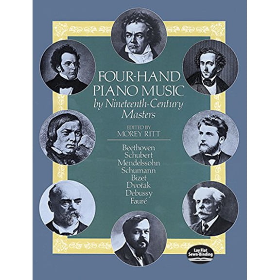 Pre-Owned Four-Hand Piano Music by Nineteenth-Century Masters (Paperback) 0486238601 9780486238609