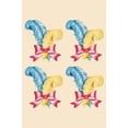 thumbnail image 1 of Four Hat Feather Sets-Fine Art Canvas Print (20" x 30"), 1 of 1