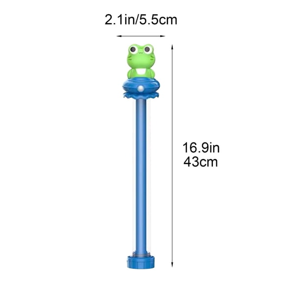 Four-Head Rotating Water Blaster Outdoor Water Toy for Pool Beach Yard Games Interactive Splash Fun with Large Capacity