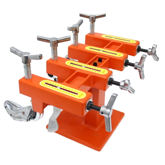 Four Head Tabletop Shoe Stretcher Machine Aluminum Alloy Last Shoe Expander with Adjustable Width & Length