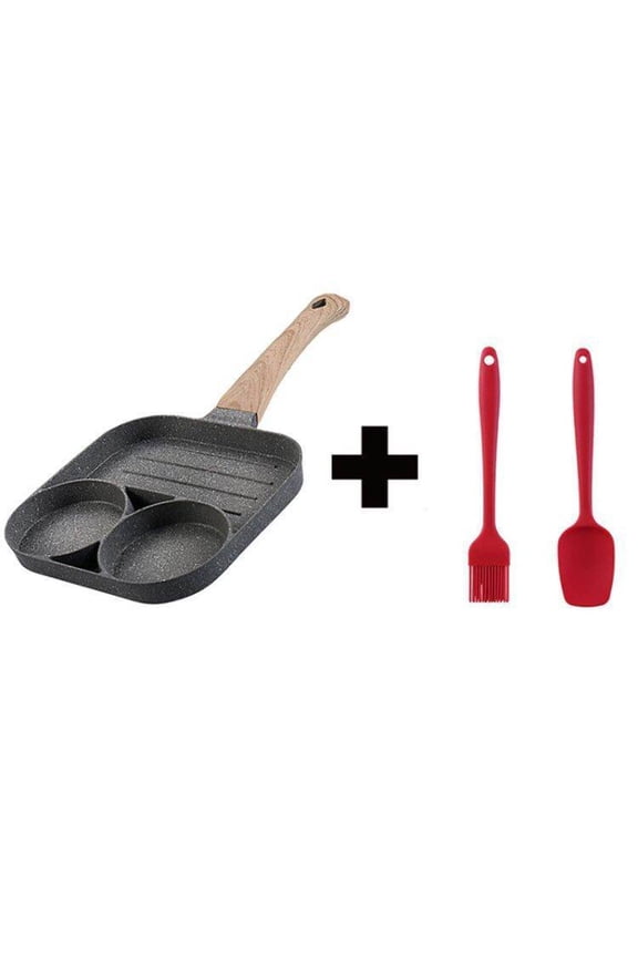 Four Hole Omelette Pan, Non-stick Pan
