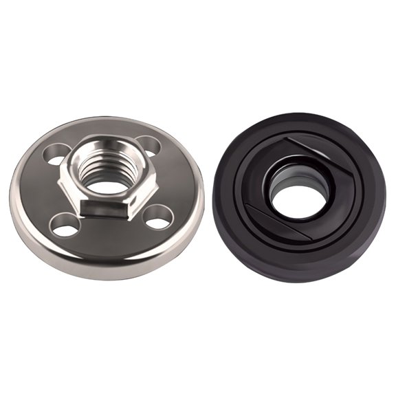 Four Hole Upper Lower Pressure Plate Robusts Steel Construction Hexagon Flange Nut Pressure Plate for 100 Angles Grinder