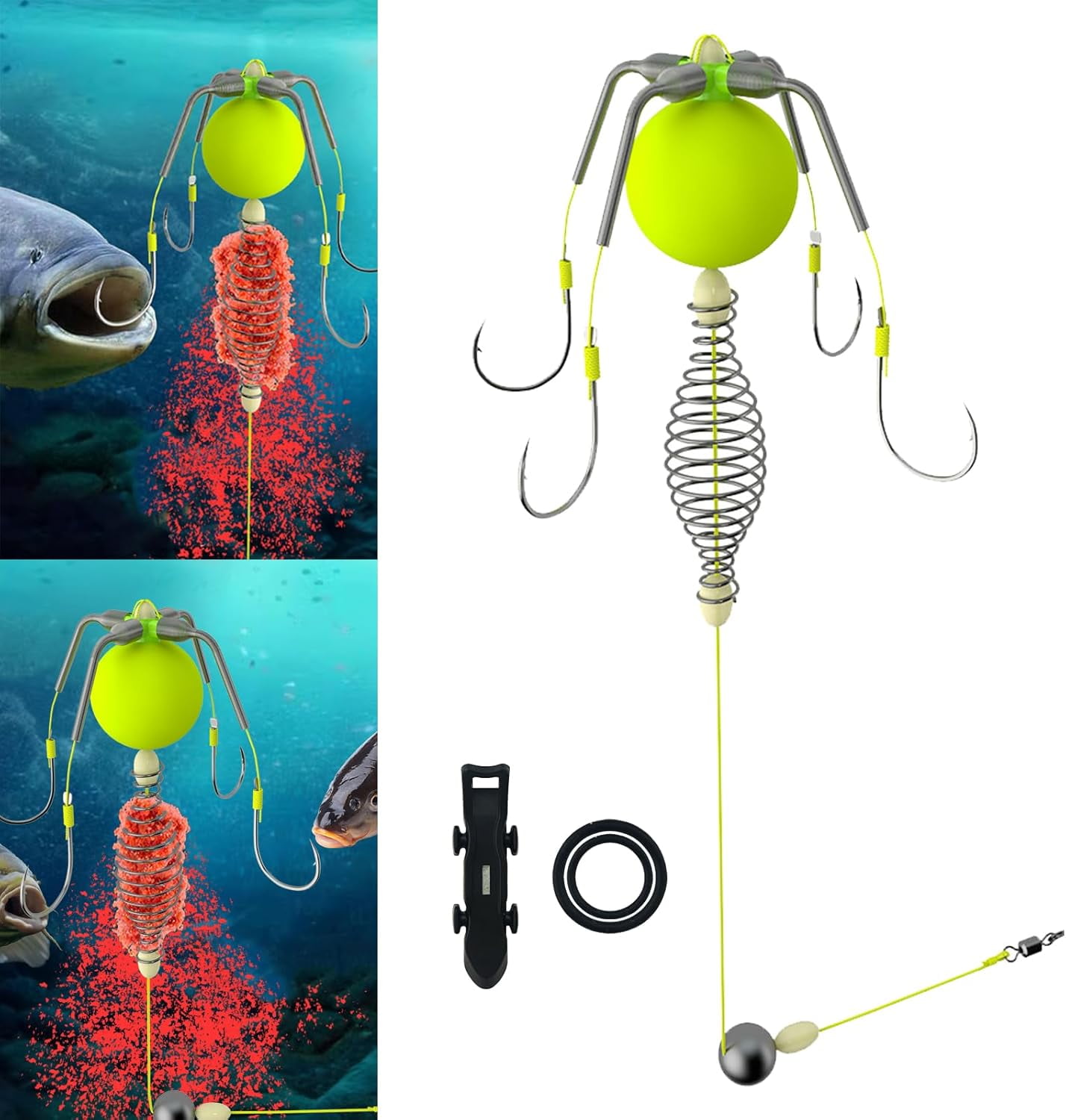 Four Hook Anti Tangle Fishing Set 2025 New Spring Bait Cage Premium Four Hook Anti Tangle Fishing Set 2025 New Spring Bait Cage Premium Fishing Hooks Fish Hooks Holder Freshwater Seawater Fishhook Catfish Trout Bass O 3ba85524 4ca5 487c 8d9b F2bd9fb79788.7c7a014b04e8834fb0e7925e87d51584