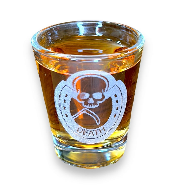 2oz Four Horsemen FAMINE Shot Glass 2oz Four Horsemen FAMINE Shot Glass