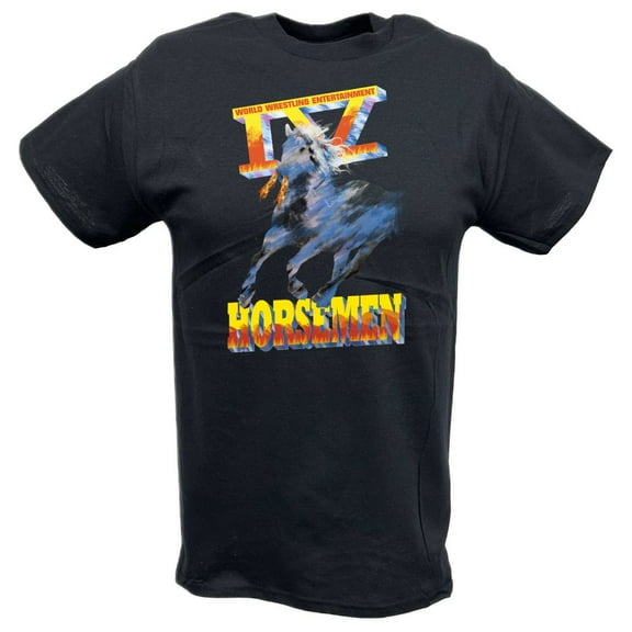 Four IV Horsemen Ric Flair WWE Mens Black T-shirt 5XL