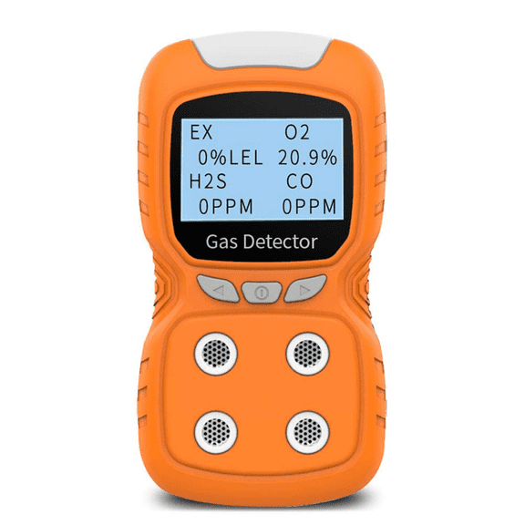 Four In One Gas Detector, Combustible Gas Oxygen, Hydrogen Sulfide And Carbon Monoxide Analyzer
