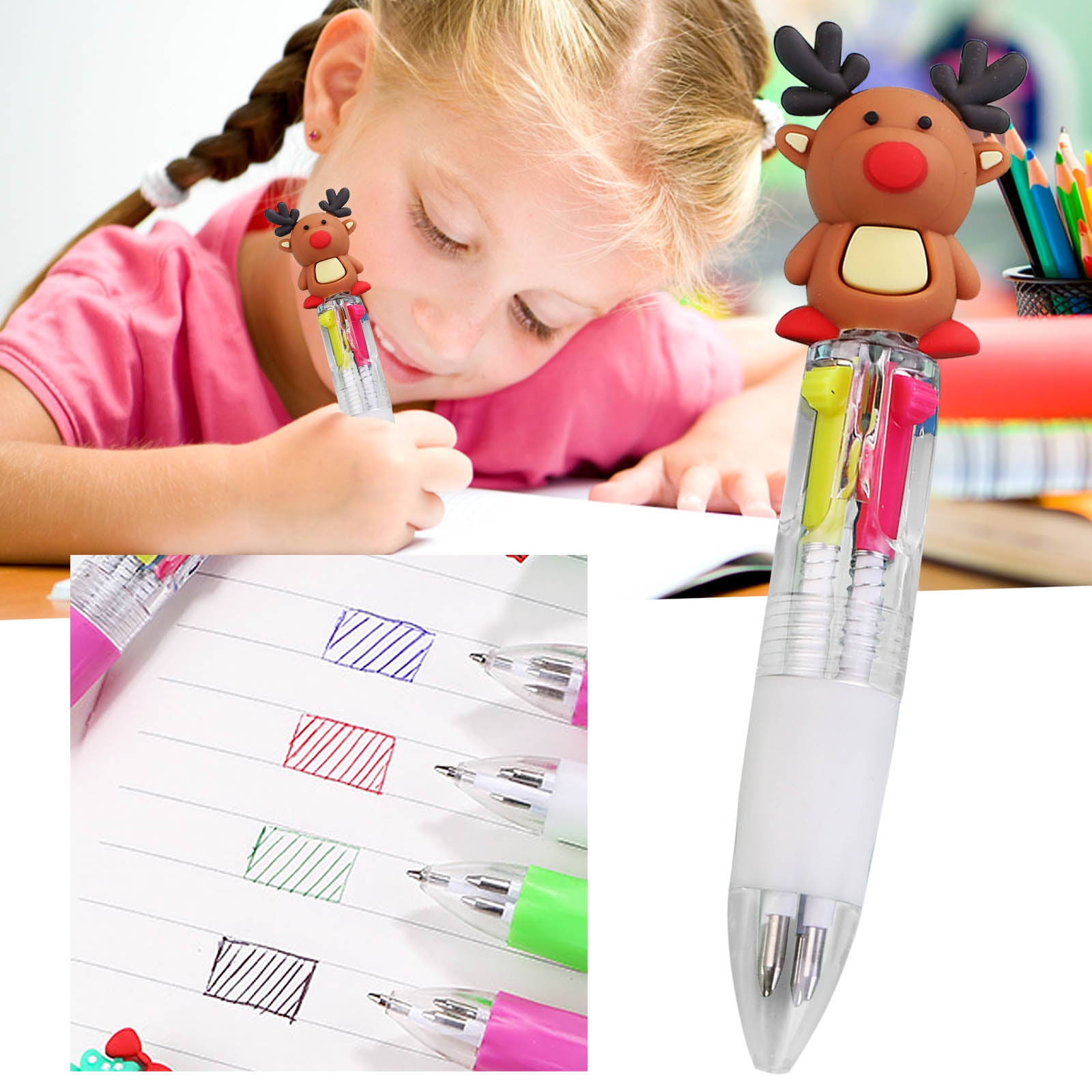 Four Kinds Of Christmas Pens Can Replace The Gel Ink Pens Colors Cute