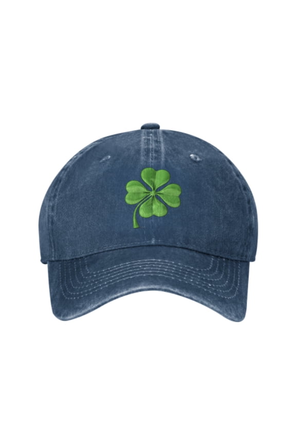 Four Leaf Clover Baseball Caps for Men Women Adjustable Casual Trucker Hats for Fishing Outdoor Activities Fashion Hats