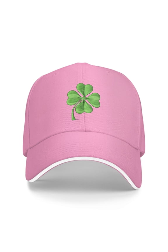 Four Leaf Clover Baseball Caps for Men Women Fashion Summer Casquette Adjustable Casual Trucker Hats for Outdoor Activities