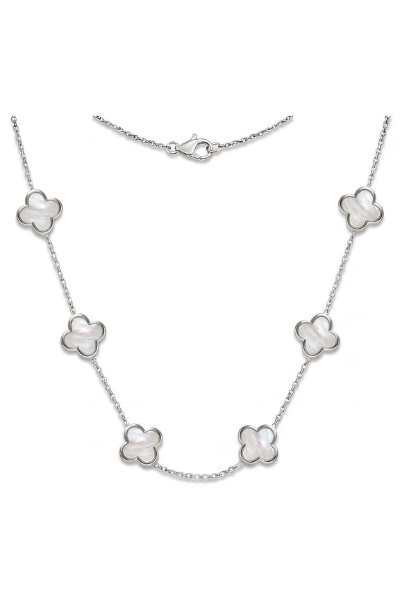 Four Leaf Clover Choker Necklace for Women | 18K Gold Plated Lucky 4 Leaf Jewelry | Trendy Gifts for Her