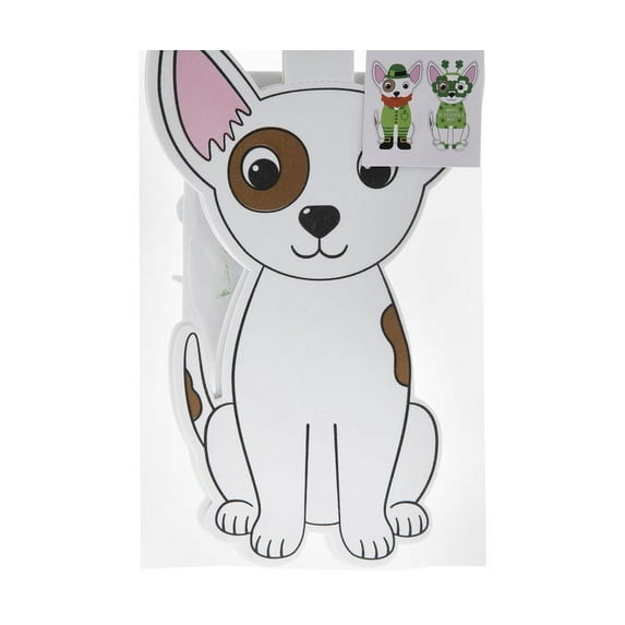 Four-Leaf Clover Dogs Craft Kits St Patrick's Day Party Supplies