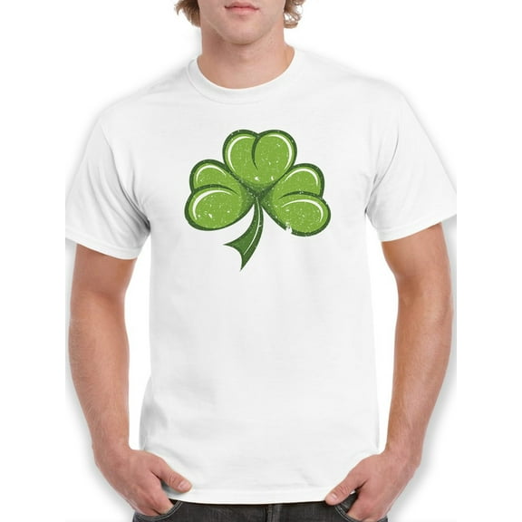 Four-Leaf Clover Men T-Shirt, Male Small