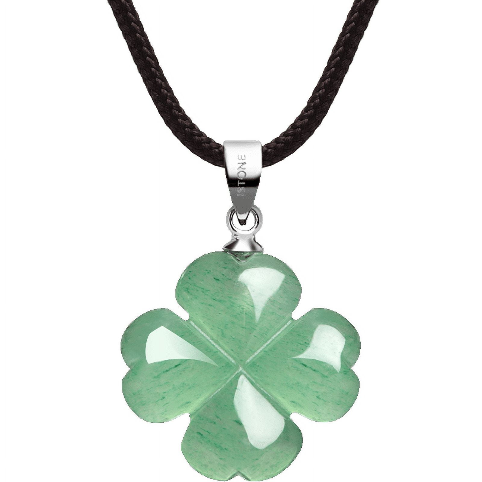 Jade 2024 clover necklace