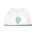 thumbnail image 1 of Pet Dog  Cat Shirt Rhinestone, "Four Leaf Clover Outline", 1 of 11