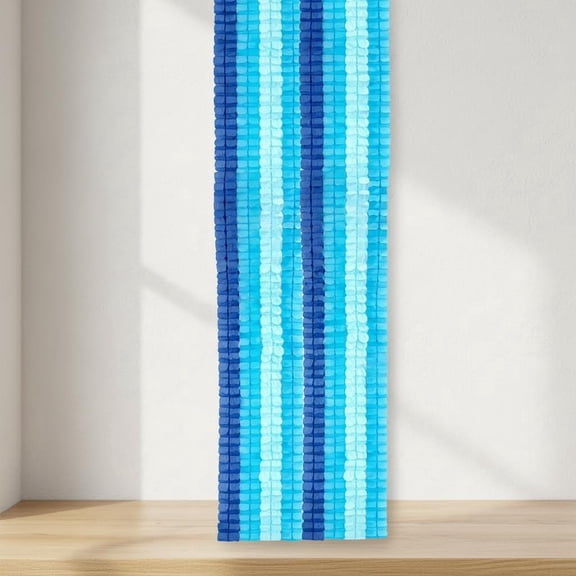 Four Leaf Clover Paper Flowers Garland Decorations Paper Banner Tissue Paper Streamers Reusable Hanging Garland for Party Backdrop Home Decor