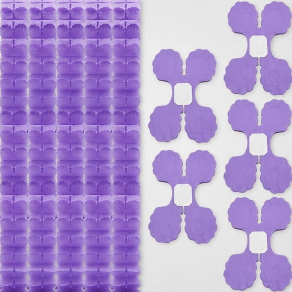 Four Leaf Clover Paper Flowers Garland Decorations Streamers Hanging Garland Tissue Flower Hanging for Wedding Party Celebration