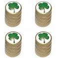 thumbnail image 1 of Four Leaf Clover Tire Rim Wheel Aluminum Valve Stem Caps, Multiple Colors, 1 of 1