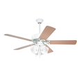 thumbnail image 1 of Emerson Ceiling Fans CF711WW Pro Series II Indoor Ceiling Fan With Light, 50-Inch Blades, Appliance White Finish, 1 of 3
