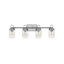 Four Light Bath Vanity In Traditional-Coastal Style 30 Inches Wide By 9.13 Inches High Hinkley Lighting 5064Pn