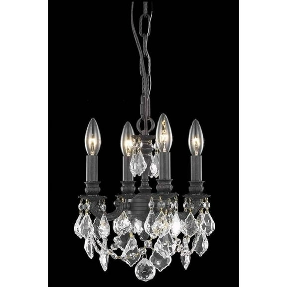 Four Light Chandelier Bailey Street Home 390-Bel-1182512