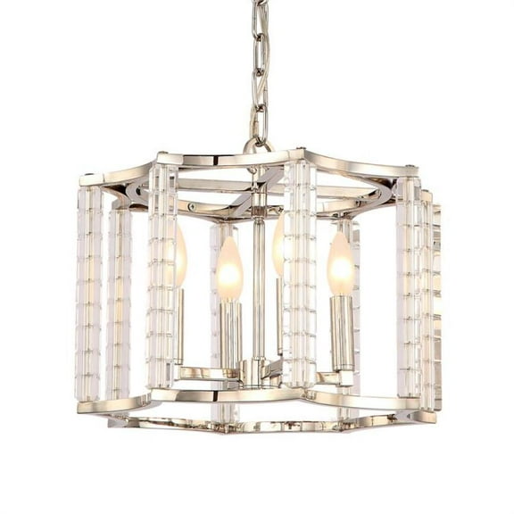 Crystorama Lighting - Four Light Chandelier - Chandelier - Carson - Four Light