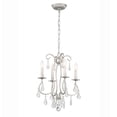 thumbnail image 1 of 5014-OS-CL-MWP Crystorama Lighting Ashton - Four Light Mini Chandelier-Hand Cut Crystal Type-Olde Silver Finish   -Traditional Installation, 1 of 9