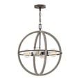 thumbnail image 1 of 3424DC Hinkley Lighting Bodie - Four Light Small Orb Chandelier in Transitional Style - 20 Inches Wide by 23 Inches High, 1 of 6