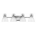 thumbnail image 1 of Four Light Vanity Light in Traditional-Coastal Style 33 inches Wide By 7.75 inches High Bailey Street Home 81-Bel-3088242, 1 of 1