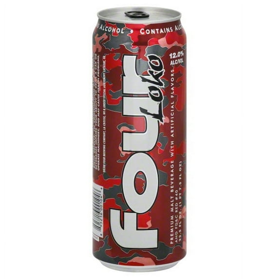 Four Loko Fruit Punch, 12% ABV, 23.5oz Can